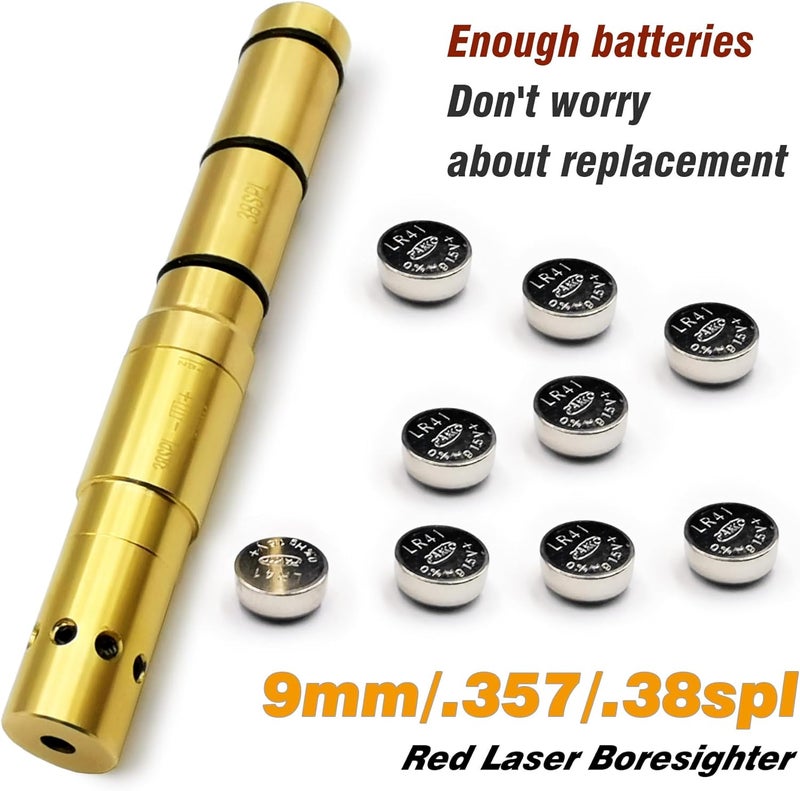 BOOLIT EYE Special Laser Boresighter End Barrel Laser Bore Sight Accurately and Easy to Fit Revolvers Pistols Rifle and Air Guns - Image 4